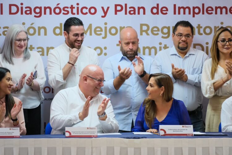 Mara Lezama impulsa la Ventanilla Digital de Inversiones con la OCDE