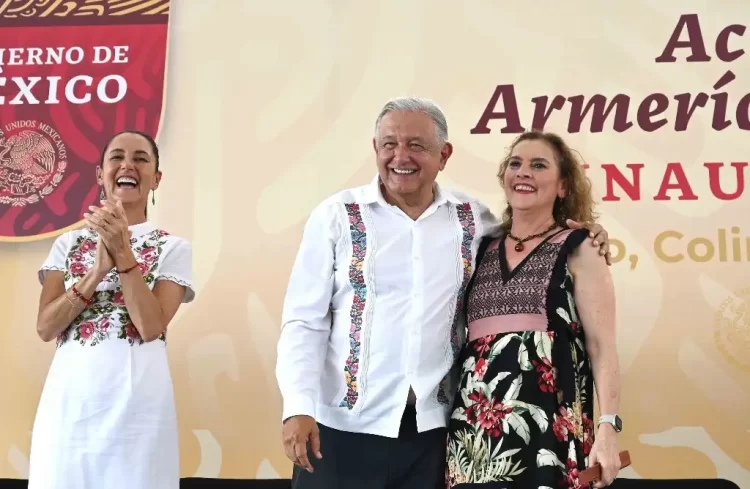 AMLO y Claudia Sheinbaum evalúan situación de seguridad en Michoacán