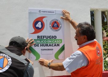 Todos somos Protección Civil en Puerto Morelos, señala Blanca Merari