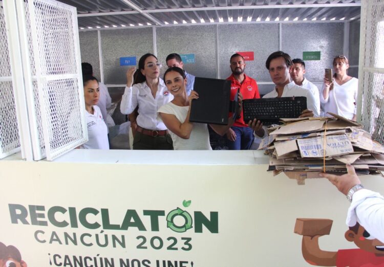 Ana Paty Peralta promueve un Cancún ecológico, con educación ambiental y responsabilidad social