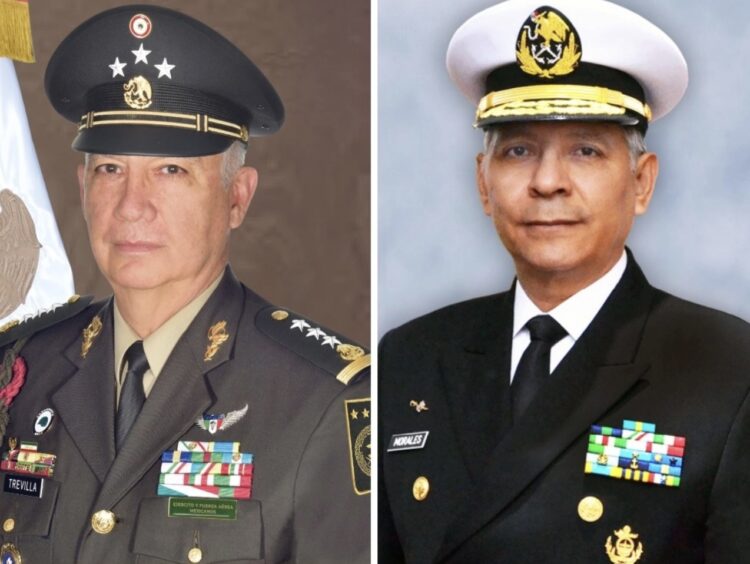 Nombra Claudia Sheinbaum a titulares de la Defensa y la Marina