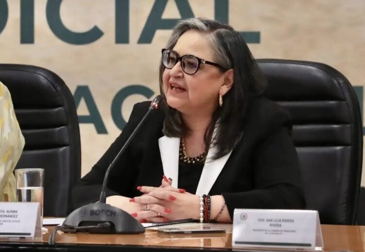 Admite Norma Lucía Piña Hernández a trámite dos consultas más sobre reforma judicial