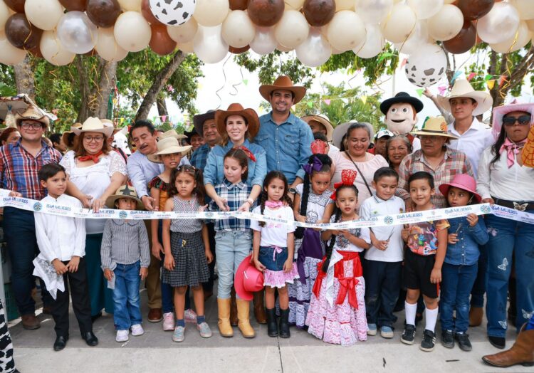 Atenea Gómez inaugura el Parque Ejidatarios en Zona Continental