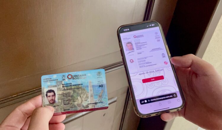 Pone IMOVEQROO a disposición la licencia de conducir digital totalmente gratuita