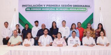 Instalan autoridades de Puerto Morelos el Consejo Consultivo de Mejora Regulatoria