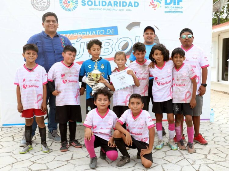 DIF Solidaridad abre escuela de fútbol para niños, niñas y personas con discapacidad