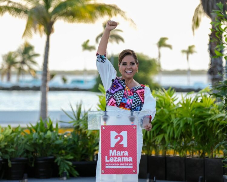 Somos un gobierno humanista con corazón feminista: Mara Lezama Presenta Segundo Informe de Gobierno