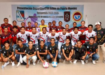 Realizan presentación del Deportivo CTM Búhos de Puerto Morelos
