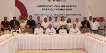 Instalan el Comité Técnico de Movilidad y Seguridad Vial de Puerto Morelos