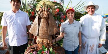 Celebran la tradicional Procesión a Contoy, en honor a la Virgen de la Caridad del Cobre