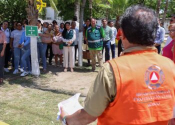 Puerto Morelos participa el Simulacro Nacional 2024