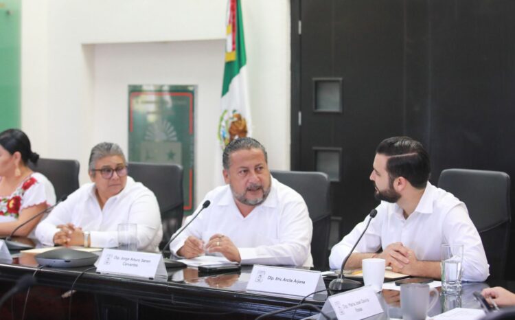 Jorge Sanén presenta plan de trabajo de la Comisión de Puntos Constitucionales