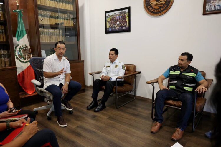 Intensifican acciones preventivas en Cancún ante potencial Ciclón Tropical