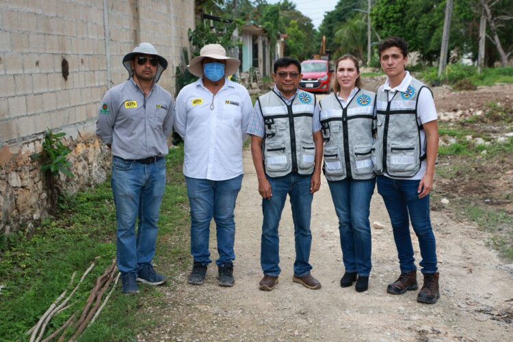 Inicia gobierno de Atenea Gómez pavimentación en la colonia La Rancherita de Ciudad Mujeres