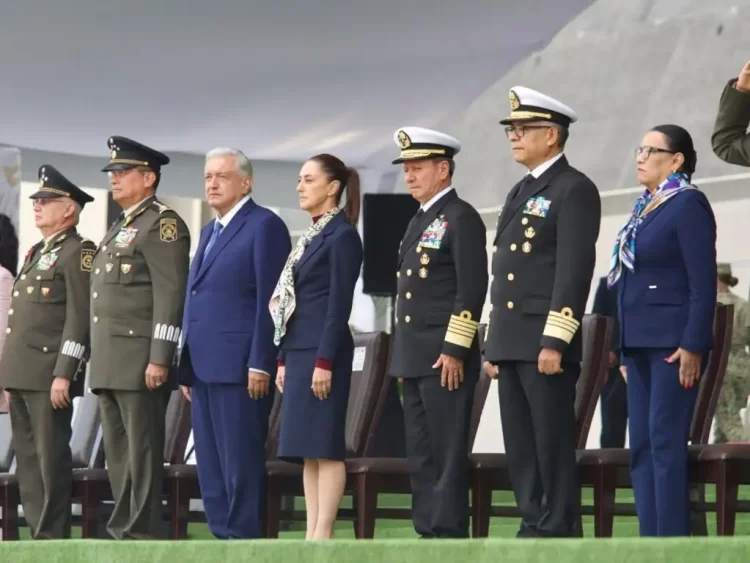Claudia Sheinbaum destaca labor de las Fuerzas Armadas