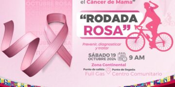 Organiza gobierno de Isla Mujeres actividades para promover detección oportuna del cáncer de mama