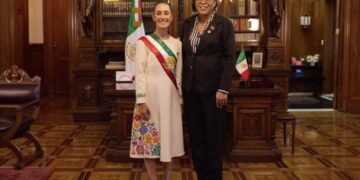 Claudia Sheinbaum recibe a mandatarios que asistieron a su toma de protesta
