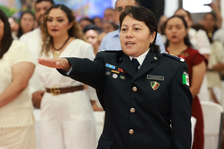 Nombran en Isla Mujeres a nueva titular de la Dirección General de Seguridad Ciudadana y Tránsito