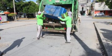 Se presta de manera regular la recolección de desechos sólidos en Puerto Morelos