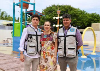 Supervisa Atenea Gómez segunda etapa de la obra del parque Zazil Há