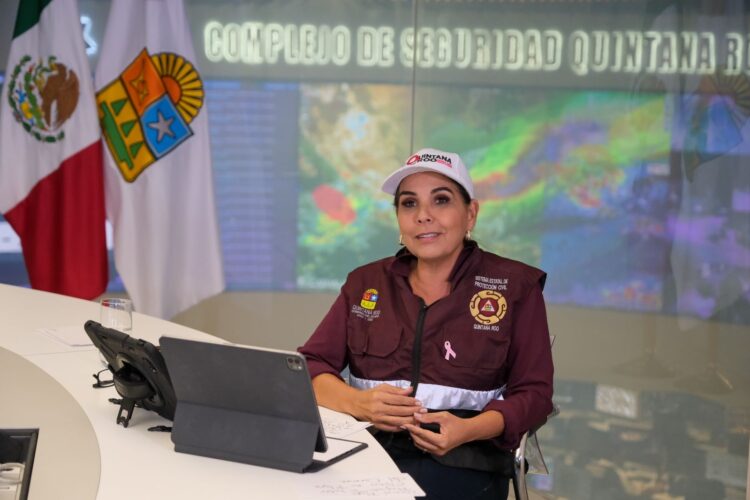 Mara Lezama levanta Ley Seca y alertas por huracán “Milton”; Quintana Roo reanuda actividades con normalidad