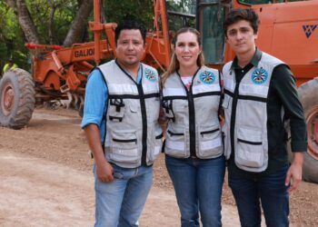 Atenea Gómez supervisa obra transformadora en la colonia Oasis de Ciudad Mujeres