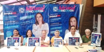 Panistas respaldan a Adriana Dávila para presidir el PAN