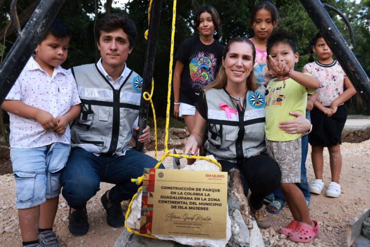 Inicia Atenea Gómez construcción de un nuevo parque en la Zona Continental