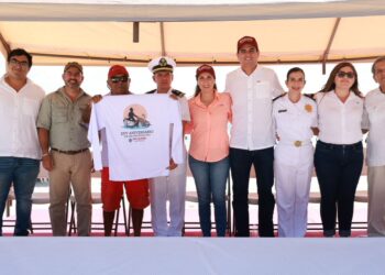 Celebra Atenea Gómez a los pescadores de Isla Mujeres