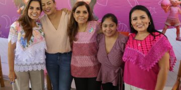 Blanca Merari refrenda su compromiso de fincar un futuro próspero para las niñas de Puerto Morelos