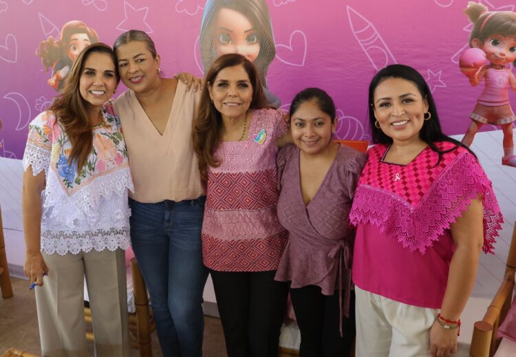 Blanca Merari refrenda su compromiso de fincar un futuro próspero para las niñas de Puerto Morelos