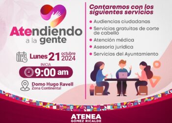 Atenea Gómez lanza nuevo programa de audiencias ciudadanas “Atendiendo a la Gente”