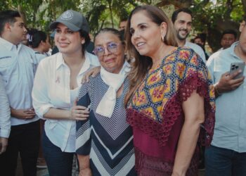 Estefanía Mercado y Mara Lezama presentan proyecto de rehabilitación del parque Leona Vicario