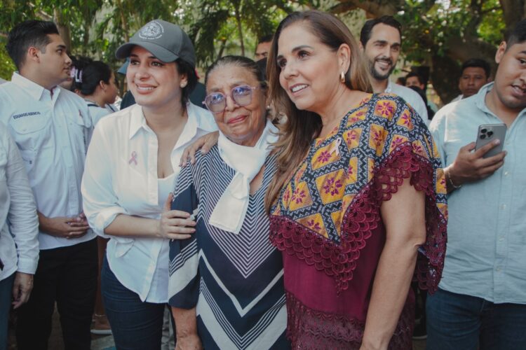 Estefanía Mercado y Mara Lezama presentan proyecto de rehabilitación del parque Leona Vicario