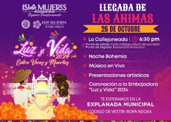 Invita Gobierno Municipal a las familias isleñas a disfrutar de la ‘Llegada de las Ánimas’