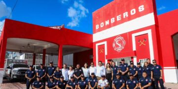 Estefanía Mercado dignificará al H. Cuerpo de Bomberos de Playa del Carmen