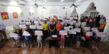 Consiente IEQROO a niñas y niños con juegos que promueven los valores democráticos