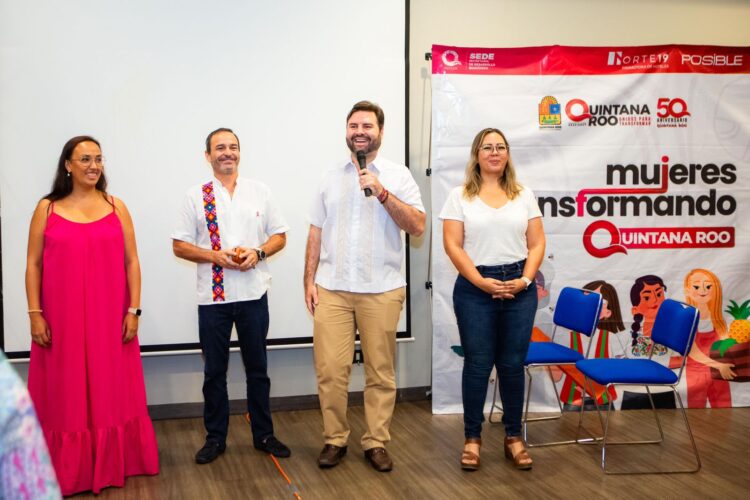 Mujeres Transformando Quintana Roo, verdadera herramienta de justicia social: Antón Bojórquez