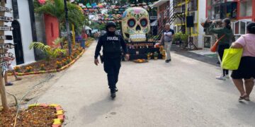 Reforzará Seguridad Ciudadana presencia policial en Día de Muertos en Playa del Carmen