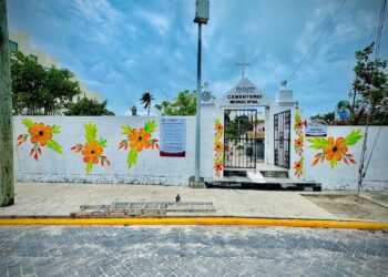 Prepara gobierno de Isla Mujeres panteones municipales para celebrar el Día de Muertos