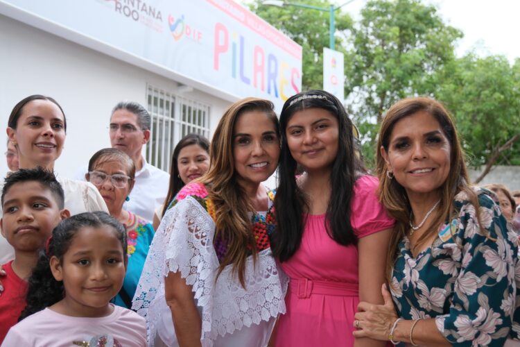 Mara Lezama inaugura en Villas Otoch Paraíso, Cancún, primer CDC DIF-PILARES