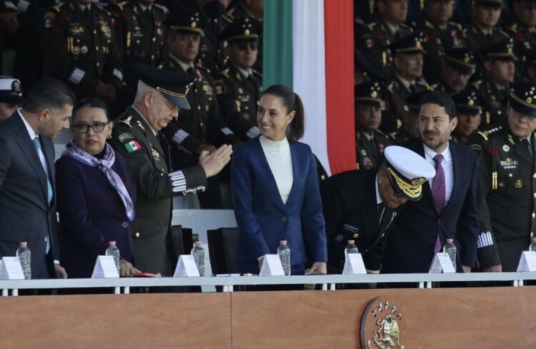 Mi gobierno será de hazañas pacíficas del pueblo y sus fuerzas armadas: Claudia Sheinbaum