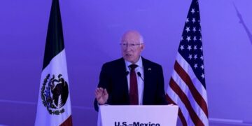 Diálogo entre Claudia Sheinbaum y empresarios de EE.UU. genera confianza, asegura Ken Salazar