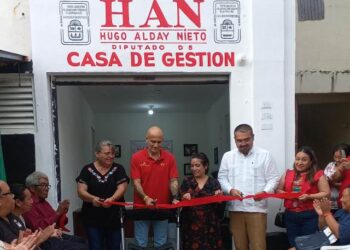 Inaugura Hugo Alday su casa de gestión en el Distrito 05 de Cancún