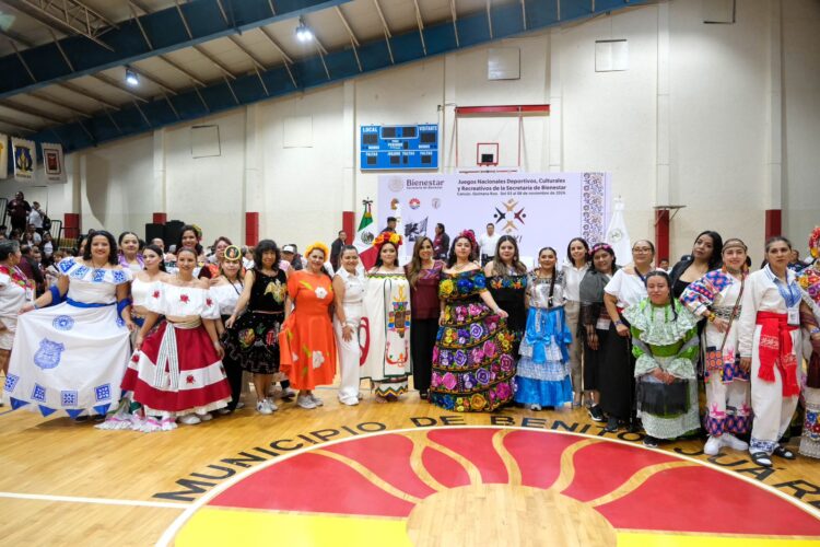 Mara Lezama Inaugura los XXI Juegos Nacionales de la Secretaría de Bienestar en Cancún