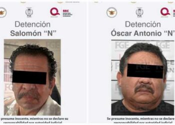 Arrestan en Cancún a Salomón “N” y Oscar “N” por presunto asesinato de José Luis Corral