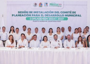 Blanca Merari toma protesta al Comité de Planeación Municipal de Puerto Morelos 2024-2027