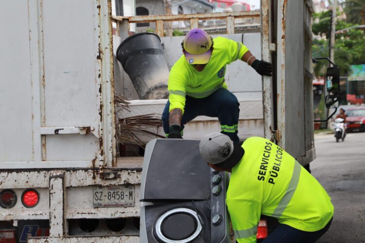 Mantiene gobierno de Isla Mujeres el Programa Permanente de Descacharrización
