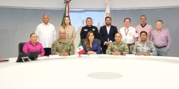 Mesa de Seguridad, encabezada por Mara Lezama, revisa efectividad de operativos contra delincuencia