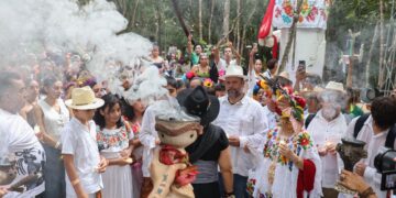 Cierran actividades de Janal Pixan en Cenote Zapote